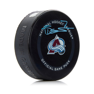 Devon Toews Autographed Colorado Avalanche Official Game Puck