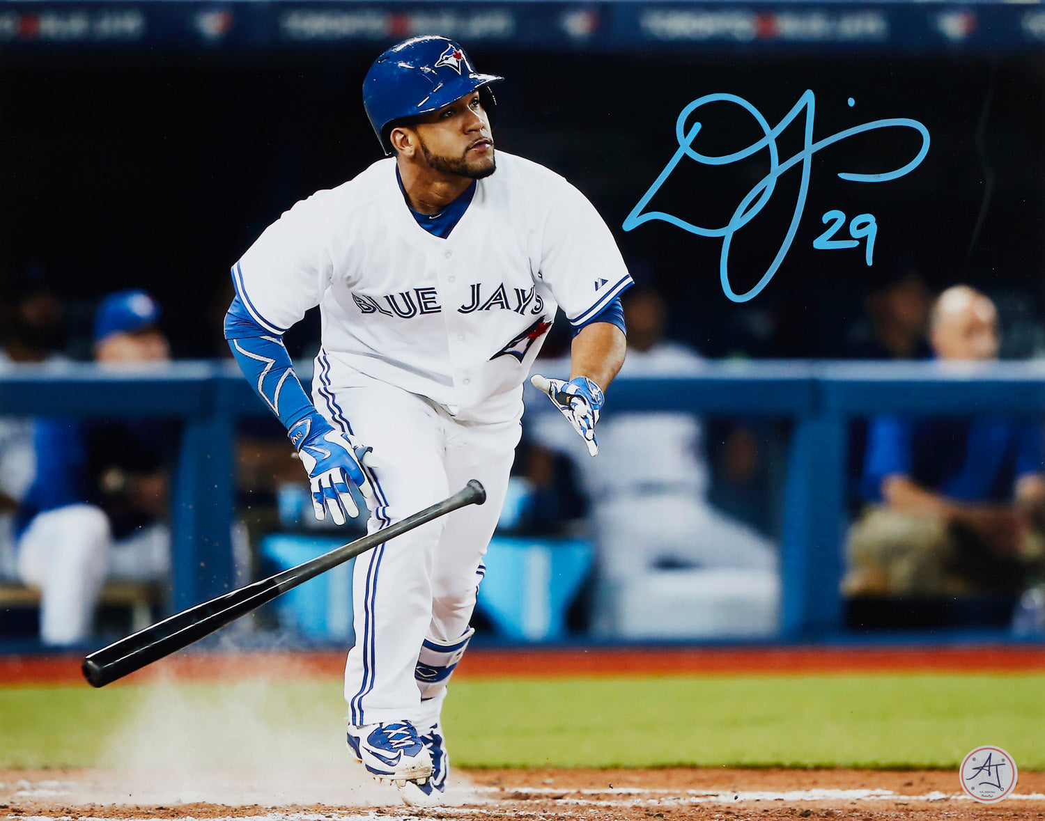 Devon Travis Signed Toronto Blue Jays Baseball 11x14 Photo