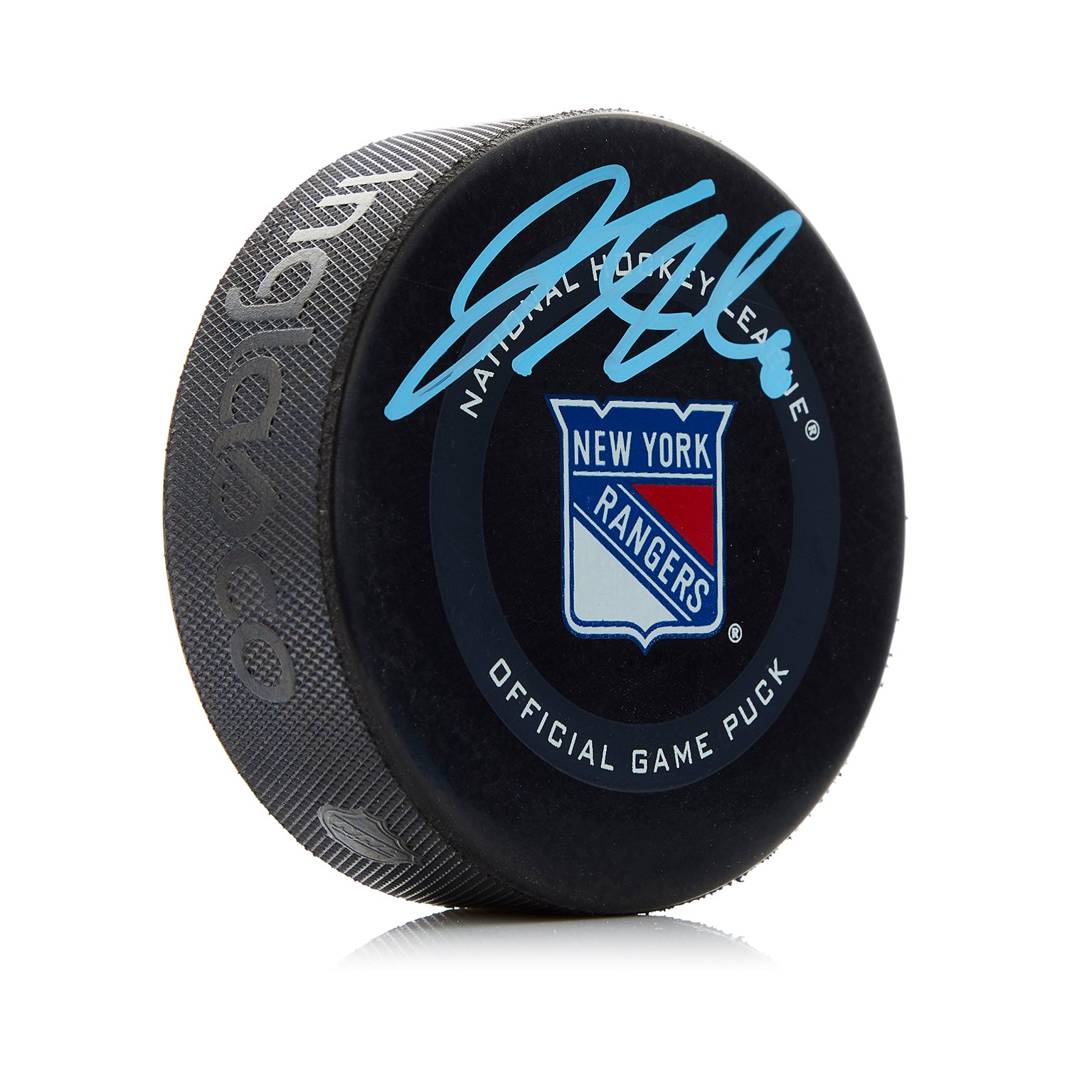 Jacob Trouba Autographed New York Rangers Official Game Puck