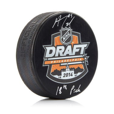 Alex Tuch Signed 2014 NHL Draft 18th Pick Puck