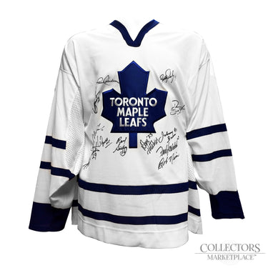 Toronto Maple Leafs Multi-Signed Home Jersey - 14 Signatures - Heritage Hockey™