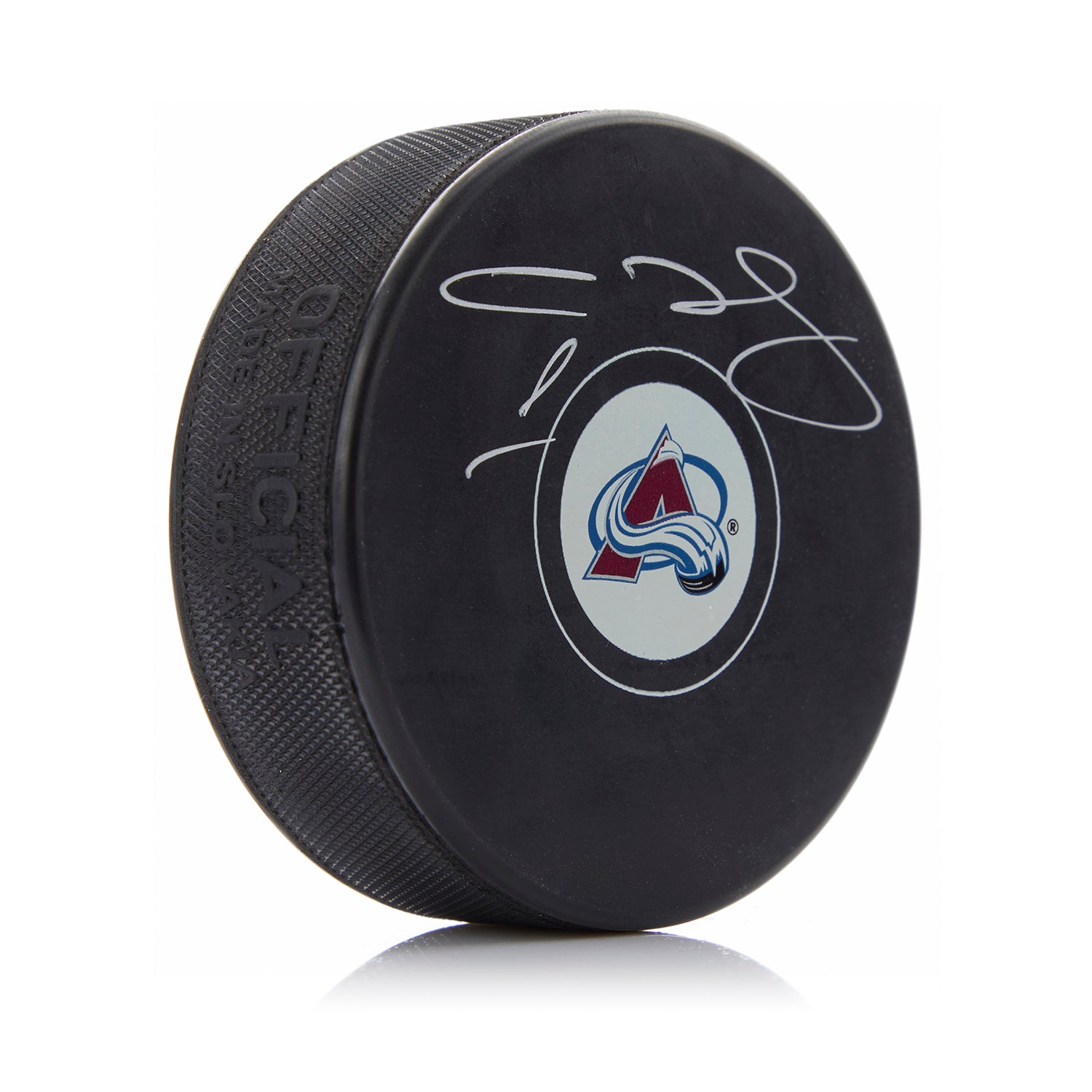 Semyon Varlamov Autographed Colorado Avalanche Hockey Puck