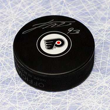 Jakub Voracek Philadelphia Flyers Autographed Hockey Puck