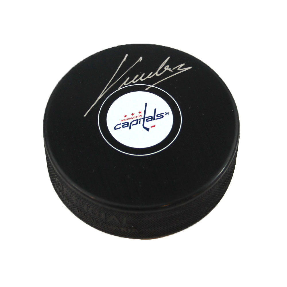 Jakub Vrana Washington Capitals Autographed Hockey Puck