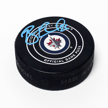 Blake Wheeler Winnipeg Jets Autographed Official Game Puck