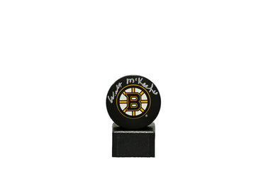 Walt Mckechnie Authentic Autographed Boston Bruins Puck