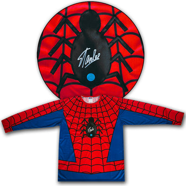 Stan Lee Autographed Spider-Man Amazing Fantasy Comic Book Costume