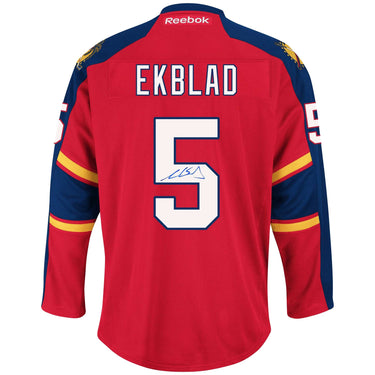 Aaron Ekblad Signed Florida Panthers Jersey - Heritage Hockey™