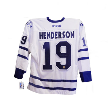 Paul Henderson Authentic Autographed Toronto Maple Leafs Away Jersey