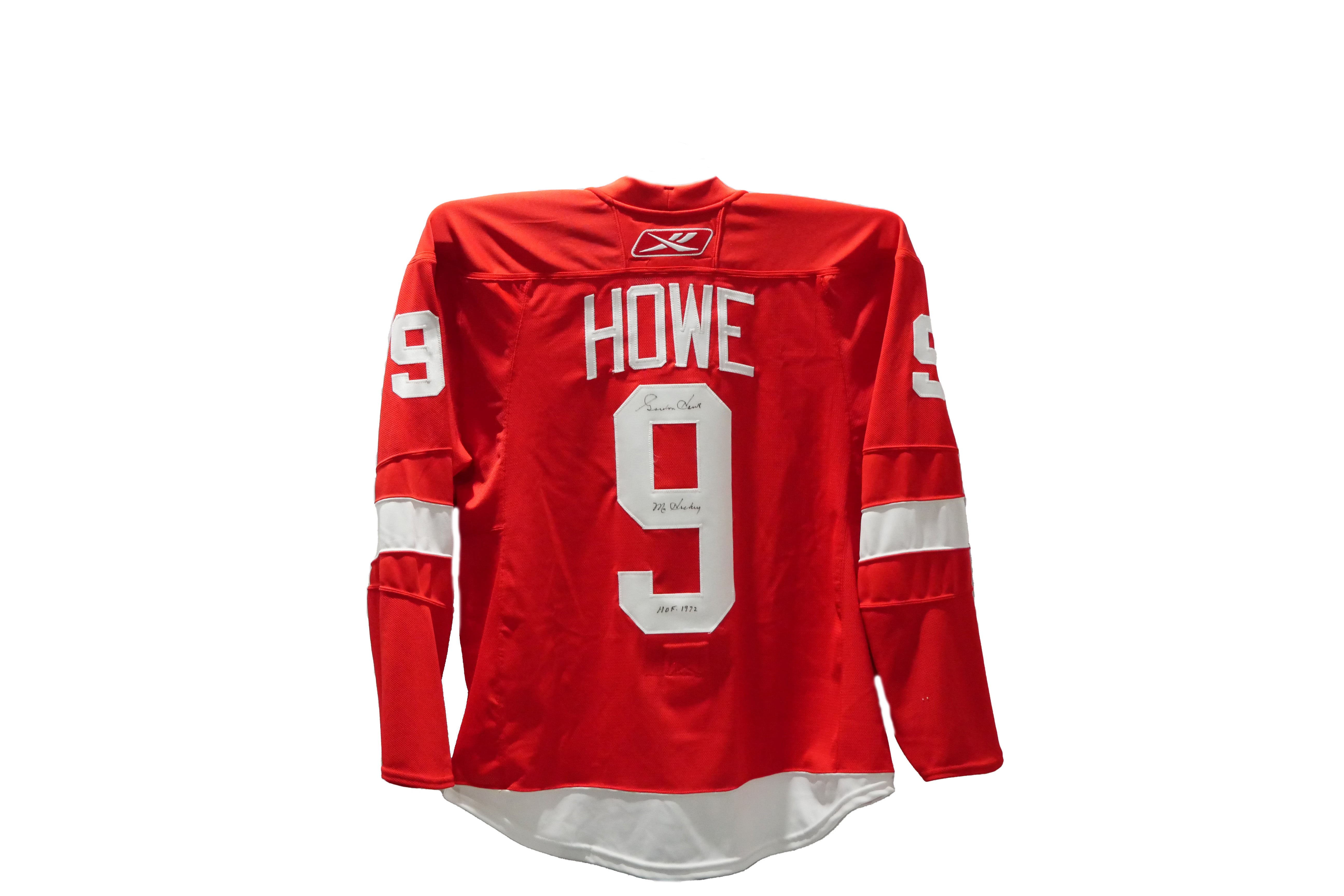 Gordie Howe Authentic Autographed Detroit Redwings Home Jersey