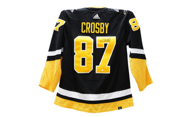 Sidney Crosby Authentic Autographed Pittsburgh Penguins Alternate Jersey