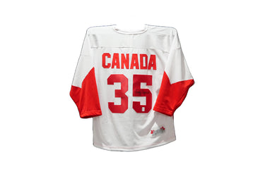 Tony Esposito Authentic Autographed Team Canada 1972 White Jersey