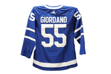 Mark Giordano Authentic Autographed Toronto Maple Leafs Home Jersey