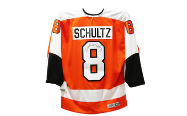 Dave Schultz Authentic Autographed Philadelphia Flyers Home Jersey