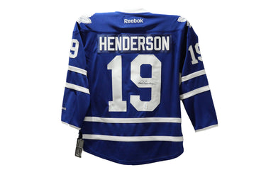 Paul Henderson Authentic Autographed Toronto Maple Leafs Home Jersey