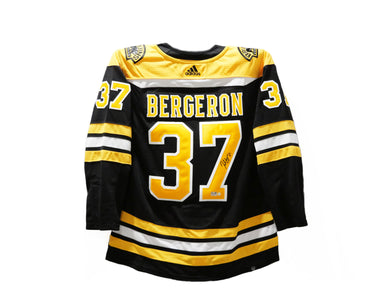 Patrice Bergeron Authentic Autographed Boston Bruins Home Jersey