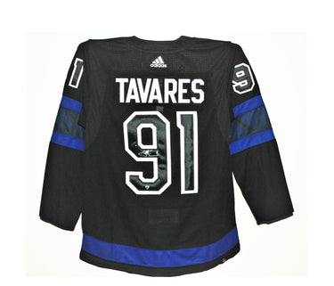 John Tavares Authentic Autographed Toronto Maple Leafs Third Edition Jersey (Black)