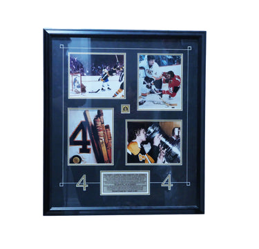 Bobby Orr "Moments in Time" 4 Photo Framed Display