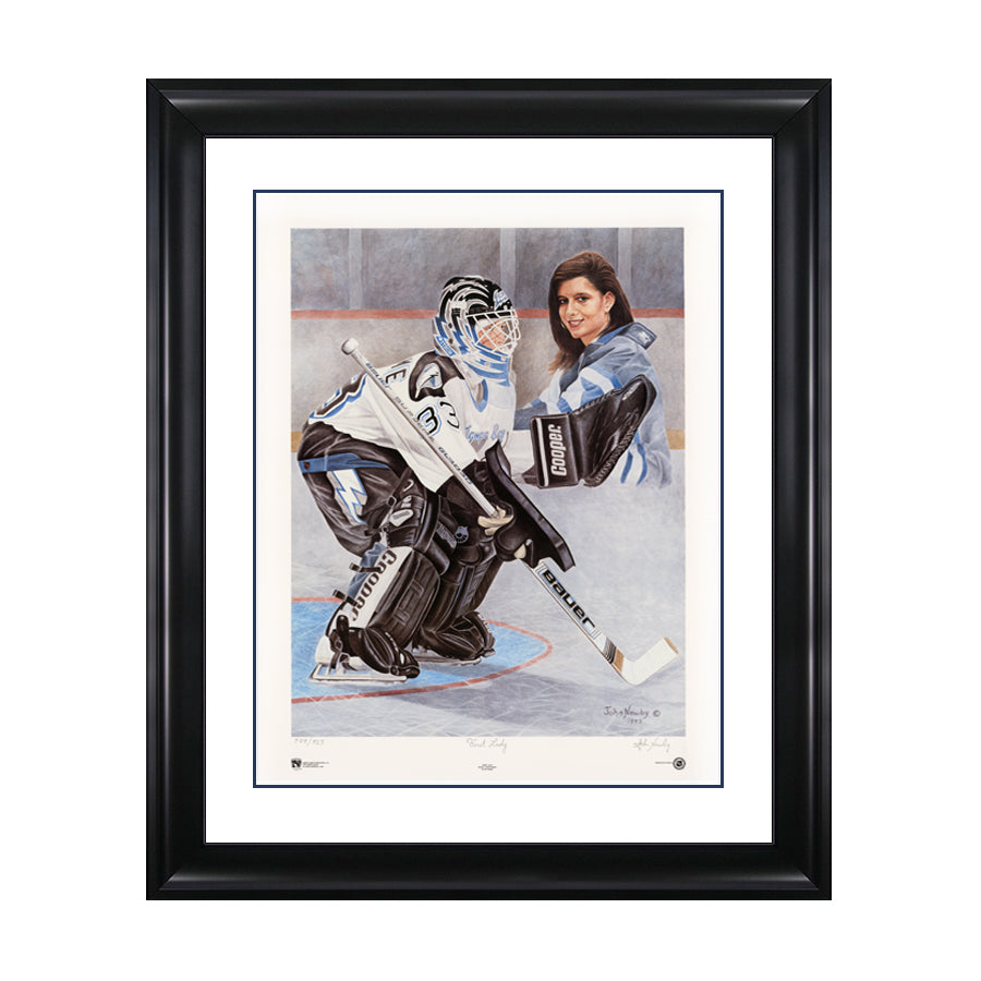 Manon Rheaume Model First Lady – Manon Rheaume Signed Limited Edition Print – HSGCSports
