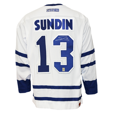 Mats Sundin Signed Toronto Maple Leafs Jersey - Heritage Hockey™