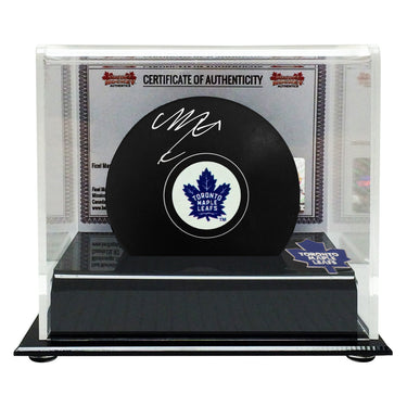 Mitch Marner Signed Toronto Maple Leafs Puck - Heritage Hockey™