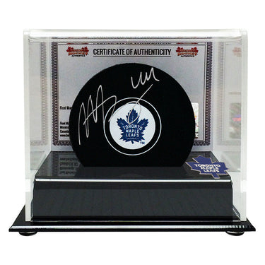 Morgan Rielly Signed Toronto Maple Leafs Puck - Heritage Hockey™