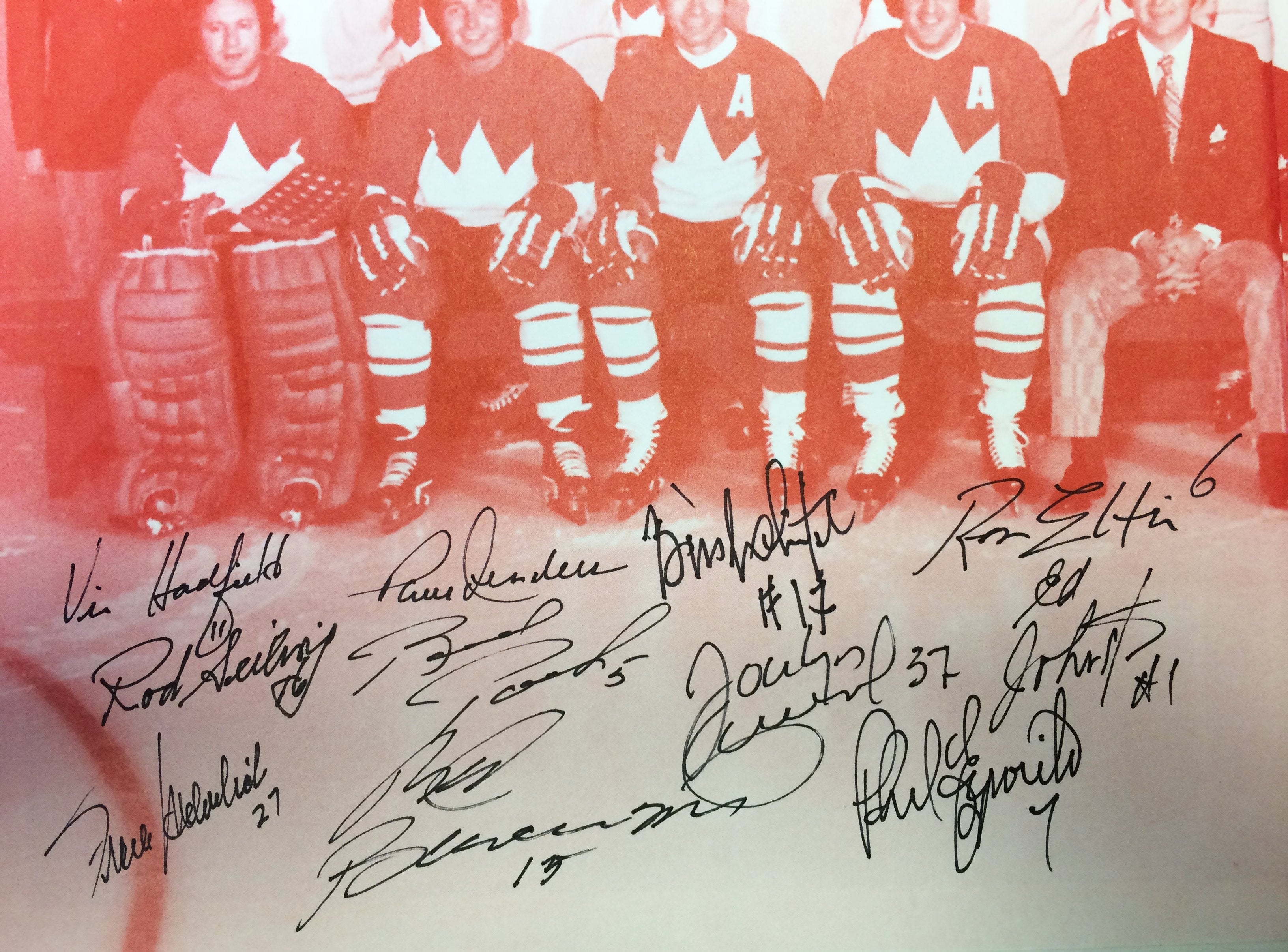 Team Canada 1972: 40th Anniversary Hardcover Book Signed by 24 Players - Heritage Hockey™
