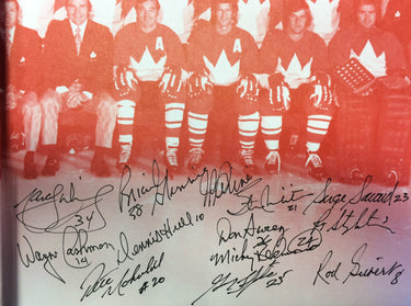 Team Canada 1972: 40th Anniversary Hardcover Book Signed by 24 Players - Heritage Hockey™