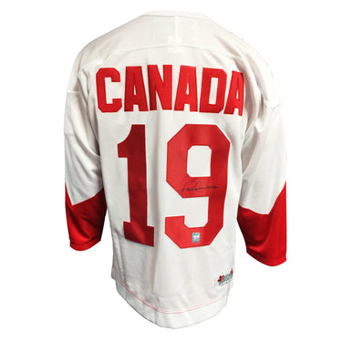 Paul Henderson Signed Team Canada 1972 Summit Series Away Jersey