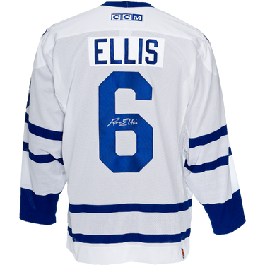 Ron Ellis Signed Toronto Maple Leafs Jersey - Heritage Hockey™